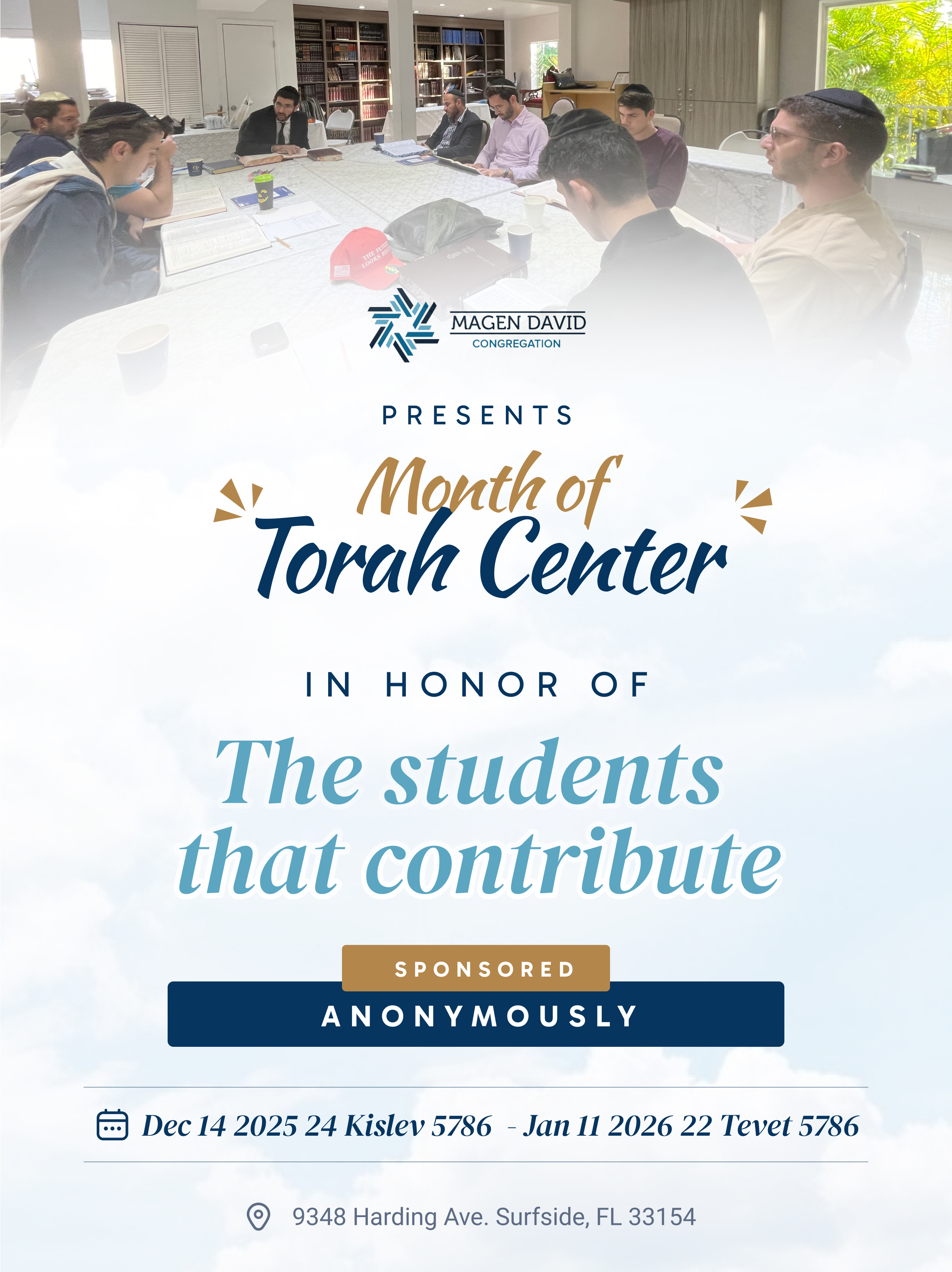 MONTH OF TORAH CENTER